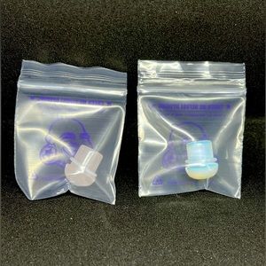 12mm Body Jewelry Stretched ears Ears 12mm (~1/2”). Rose Quartz and Opalite